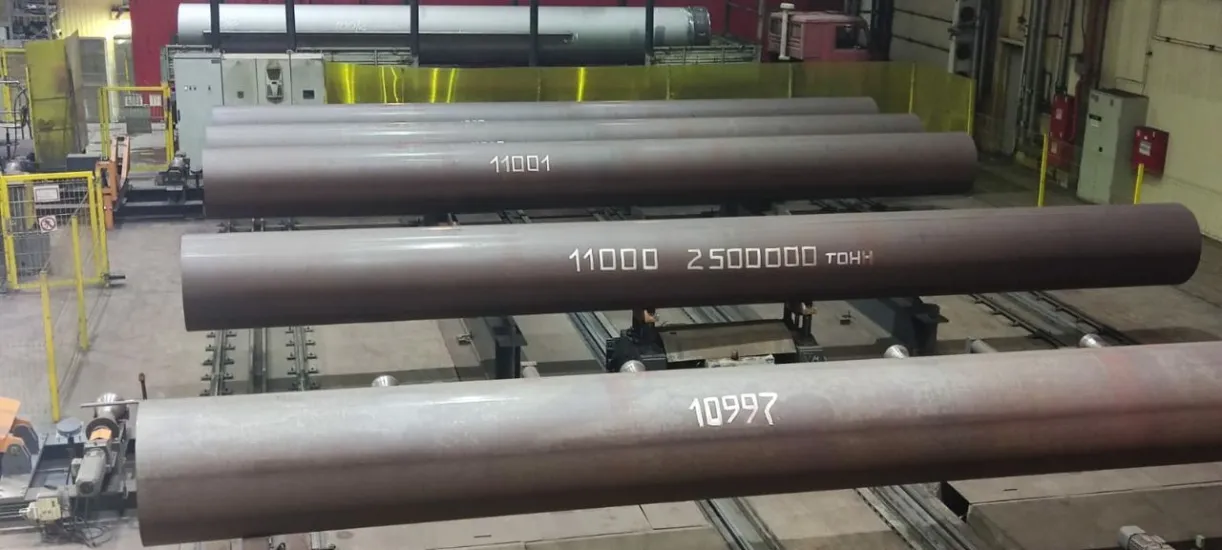2,5 миллиона тонн труб изготовлено на Загорском трубном заводе